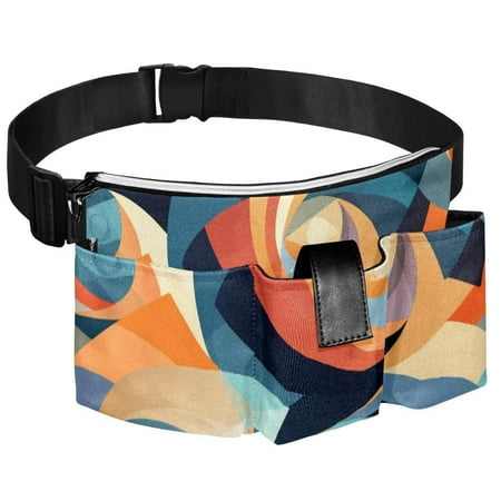 

Gardening Tools Belt Bags Adjustable Waist Bag Hanging Pouch Portable Dogs Walking Bag Geometry