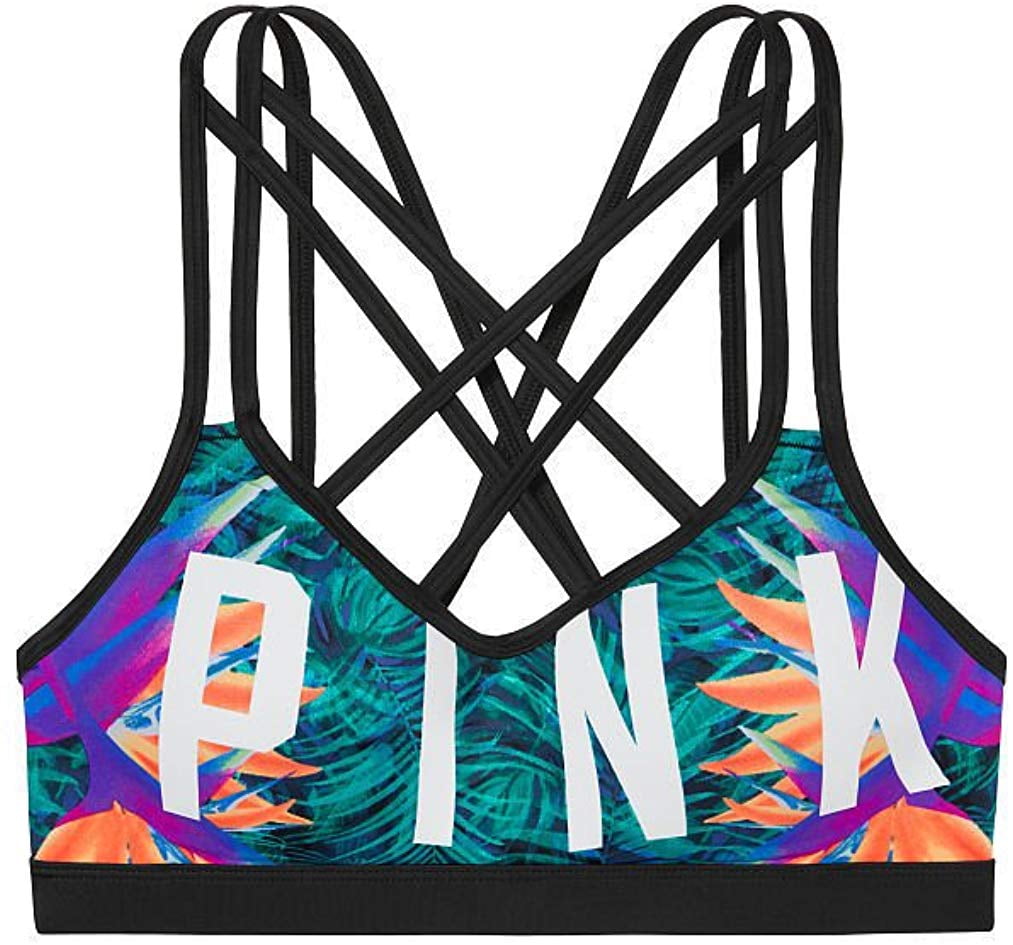 cage front sports bra