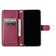 thumbnail image 4 of Funda tipo billetera GANGXUN para OPPO Reno 12 5G – Tapa abatible con correa para mujer, 4 of 5