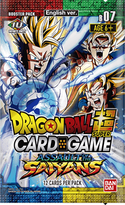 Dragon Ball Super Card Game Assault of the Saiyans Series 7 Super Dash Pack 