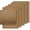 Brown, variant on 6 Pack Temporary Blackout Paper Shades for Windows,Paper Pleated Blinds with Adhesive,No Tools No Drilling Free Cut Size Temporary Room Darkening Shades(Brown, 36" W x 72" H)