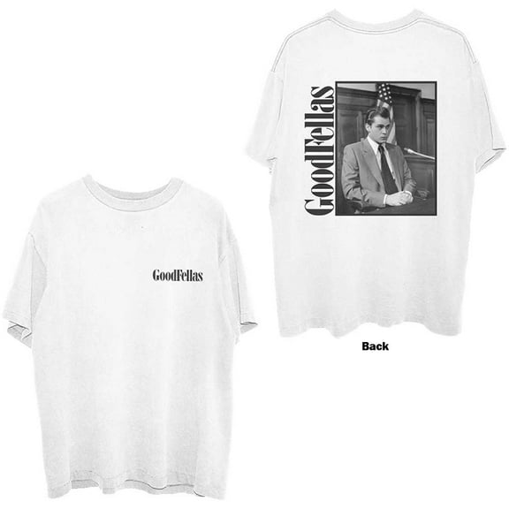 GoodFellas Unisex T-Shirt Henry Court (Back Print) (Small)