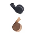 thumbnail image 1 of Cinta de poliéster Macarena para dobladillo negro y beige 2 piezas, 1 of 8