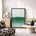 thumbnail image 2 of Framed Canvas Print Watercolor Abstract Wall Art MInimalist Modern Decorative for Living Room Bedroom - 24"x36" BLACK, 2 of 8
