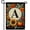 Letter A, variant on America Forever Fall Monogram Letter P Garden Flag, 12.5 x 18 inch Double Sided, Autumn Sunflower Pumpkin Flag