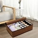 thumbnail image 5 of Cajón para Ropa Interior Soledad Organizador de Sujetadores y Calcetines Lavable Marrón, 5 of 10