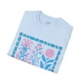 thumbnail image 4 of Botanical Elegance Tee - Floral Artistry - Unisex Softstyle T-Shirt, 4 of 4