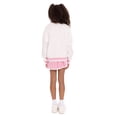 thumbnail image 4 of Ghost-Spider Girls' Collared Graphic Sweatshirt with Long Sleeves, Sizes 4-12, 4 of 6