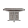 thumbnail image 3 of Liberty Furniture River Place 5 Piece Pedestal Table Dining Room Set White, 3 of 14