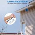 thumbnail image 5 of 81 Inch Extendable Cobweb Duster, Telescopic Stainless Steel Handle Spider Web Brush, Medium-Stiff PET Bristles for High Ceiling, Fan, Blind Indoor & Outdoor Cleaning, 5 of 8