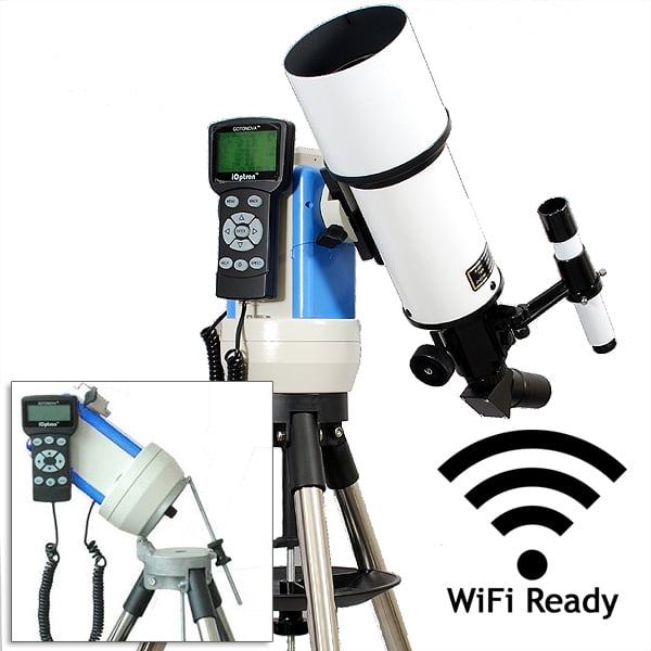 computerized refractor telescope