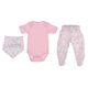 thumbnail image 2 of Conjunto de Ropa de Cuello Y Pantalones con Estampado de 3 Uds para Reborn de 22 Pulgadas Yotijar Reborn Doll Outfit, 2 of 10