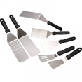 thumbnail image 2 of New Plastic Handle Stainless Steel Steak Frying Shovel Teppanyaki Spatula Kitchen Cooking Tools-HAPDEN, 2 of 4