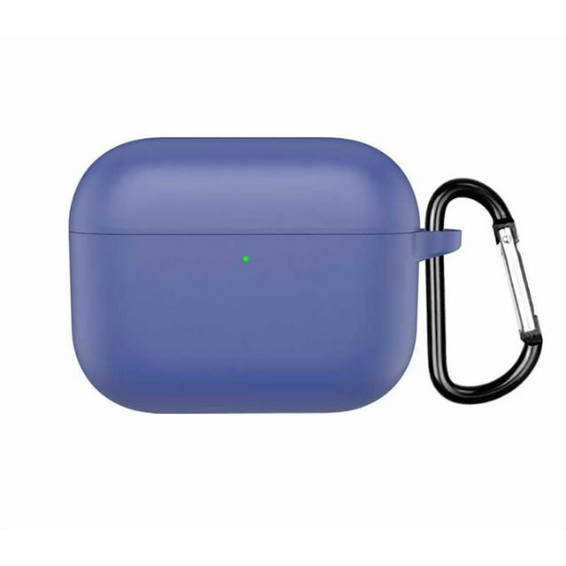 GadgetCom Replacement Case Compatible with Apple AirPods Pro 3 , Shockproof Silicone Cover Earbuds Pouch Shell With Carabiner