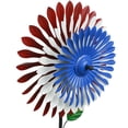 thumbnail image 3 of Alpine Corporation 47-inch Patriotic Kinetic Garden Stake Metal with Triple Spinning Feature, 3 of 5