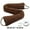 Brown, variant on ACDANC Door Stoppers for Bottom of Door,Punch-Free Draft Stopper,Dust Prevention Door Seal,93*11Cm,White