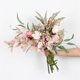 thumbnail image 4 of Conjunto de ramo de rosas de hortensia rosa, centros de mesa, fotografía, ramo de mano, accesorios de flores falsas, 4 of 5