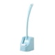 thumbnail image 4 of Escobilla de Baño con Soporte, Escobilla de Baño, Fregadora de Inodoro, Cepillo de Limpieza, Cabezal de Cepillo de Doble Cara para Inodoro Doméstico Azul, 4 of 9