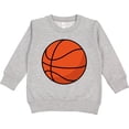 thumbnail image 2 of Inktastic Basketball Sports Ball Toddler Sweatshirt, 2 of 4