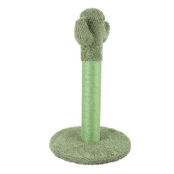 Cactus Cat Scratch Post, Sisal Space Saving Cactus Cactus Cat Scratcher Multifuncio Interactiva Para Gatitos de Gatos Interiores
