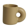thumbnail image 4 of Taza de café Macarena de cerámica estilo nórdico Marrón 380ml, 4 of 8