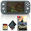 Nintendo Switch Lite (Gray) with Zelda: Breath of the Wild and 64GB Memory Card