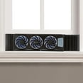 Bionaire Electric Thin Window Fan, Black