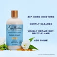 thumbnail image 5 of SheaMoisture Shampoo For Damaged Hair Hydrate And Repair With Manuka Honey And Shea Butter ,13 fl oz, 5 of 11