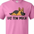 thumbnail image 4 of Inktastic Napping Dis Tew Much German Shepherd T-Shirt, 4 of 5