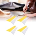 thumbnail image 4 of Aplicador De Barras De Frotis De Pegamento, Esparcidor De Pegamento Blanco Amarillo 8 Piezas DIY Artesanía Fina Elástica Ligera Para Manualidades De Cuero DIY Ccdes Otros, 4 of 8