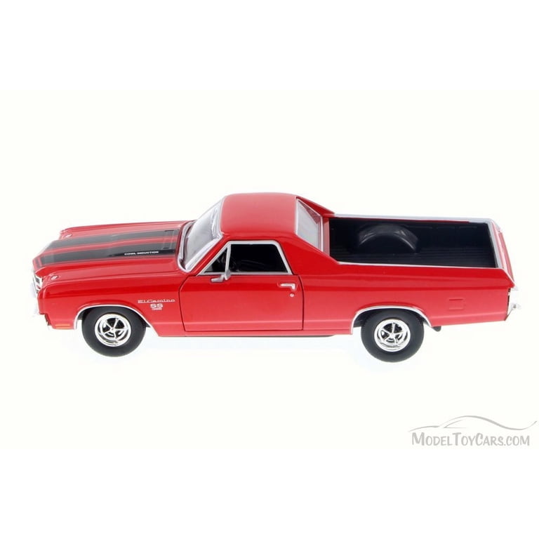 1970 Chevy El Camino SS 396, Red - Motor Max 79347AC/R - 1/24