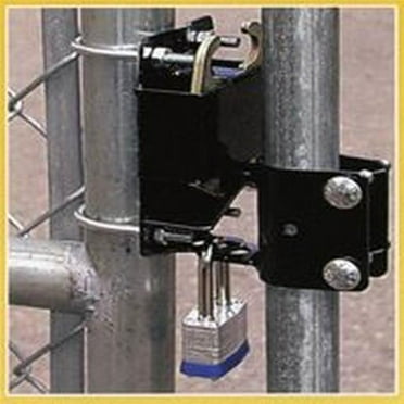 Speeco  2-Way Lockable Gate Latch - Black - Fits 1-1/4in. to 1-1/2in. O.D. Round Tube Gates