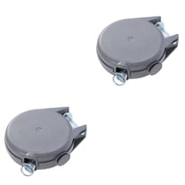 MLINS 2pcs 12 Meters Clothes Hanging Rope Clothes Hanging String Retractable Clothesline