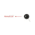 thumbnail image 4 of Yokua 100Pcs Glass Eyes 4mm Needle Felting Black Beans Puppet for Doll Craft, 4 of 17
