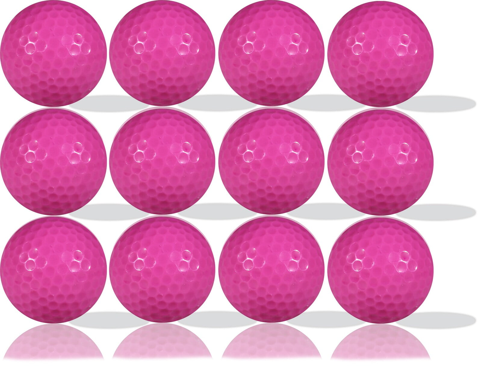 Hot Pink Golf Balls 12 Pack