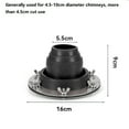 thumbnail image 2 of Mosiee Cover Flue Flashing Kit Tent Chimney Tent Convenient Useful Easy To Use Yurt Flue Flashing For Outbacker Stove, 2 of 8