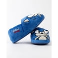 thumbnail image 2 of Pantuflas para Niños Sonic The Hedgehog Azules de Peluche con Orejas 3D, 2 of 6
