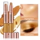 thumbnail image 1 of Xihbxyly Ofertas del Prime Day Juego de sombra de ojos en barra iluminadas multiusos ROMANKY Sombra de ojos líquida en barra Contorno facial 6,5 g + 1,8 ml, 1 of 4