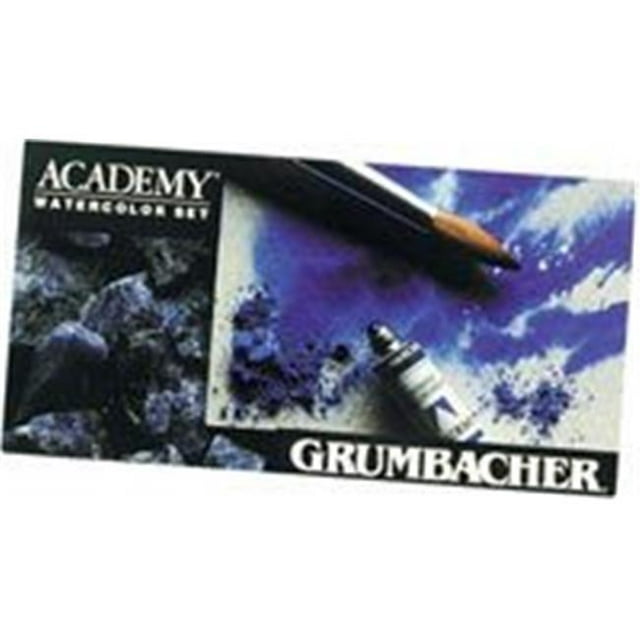 Grumbacher A024 Academy Watercolors - Burnt Umber