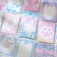 thumbnail image 2 of 50 hojas de blocs de notas de la serie Atmósfera femenina linda, papel para mensajes, diario, material de base para bricolaje, bloc de notas, papelería escolar, 2 of 5