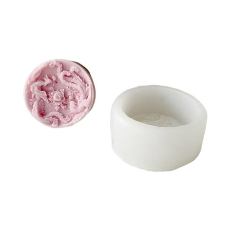 

Chocolate Dessert Making Silicone Mold Rose Shaped Easy Operation Cake Mould