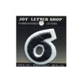 thumbnail image 1 of XP24034 JOY APPLIQUE LETTER IRON ON COOPER 1 5 BLACK 6, 1 of 1