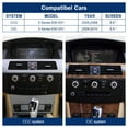thumbnail image 5 of SNATEEN 8.8 inch Linux Carplay Screen/Radio/Multimedia Player for BMW 5 Series E60 E61 2005-2010 Universal Car Navigation/GPS Upgrade Headunit Display HD Touch Screen Replace System, 5 of 11