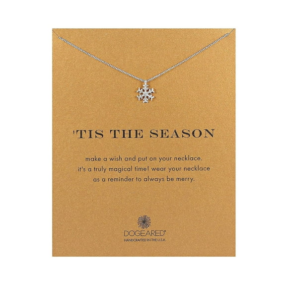 Snowflake Pendant Necklace Clavicle Chain Light Temperament