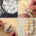 thumbnail image 4 of Dumplings Maker 4 Pcs,Empanada Press Mold and Cutter for Chinese Wonton Pie Ravioli Dough Pastry, Kitchen Tools, 4 of 5