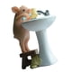 thumbnail image 4 of Figura decorativa de cerdo de resina, coleccionable, creativa, para regalo Lavarse, 4 of 9