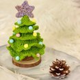 thumbnail image 4 of Xihbxyly Oferta de Hoy Árbol de Navidad Tejido a Mano con Hilo de Flor Eterna, Adornos de Mesa Terminados, Adornos para El Coche, Regalos para Navidad, 4 of 6
