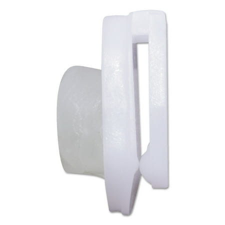 Advantus StikkiCLIPS, Plastic, White, 20/Pack