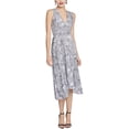 thumbnail image 1 of Rachel Roy Robe Florale Ligne A pour Femmes, Gris, 0, 1 of 5