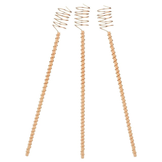 HEANUJJ 3Ud Antenas De Bobina De Dorado Para Jardinería Uso En Casa Crecimiento Saludable Plantas